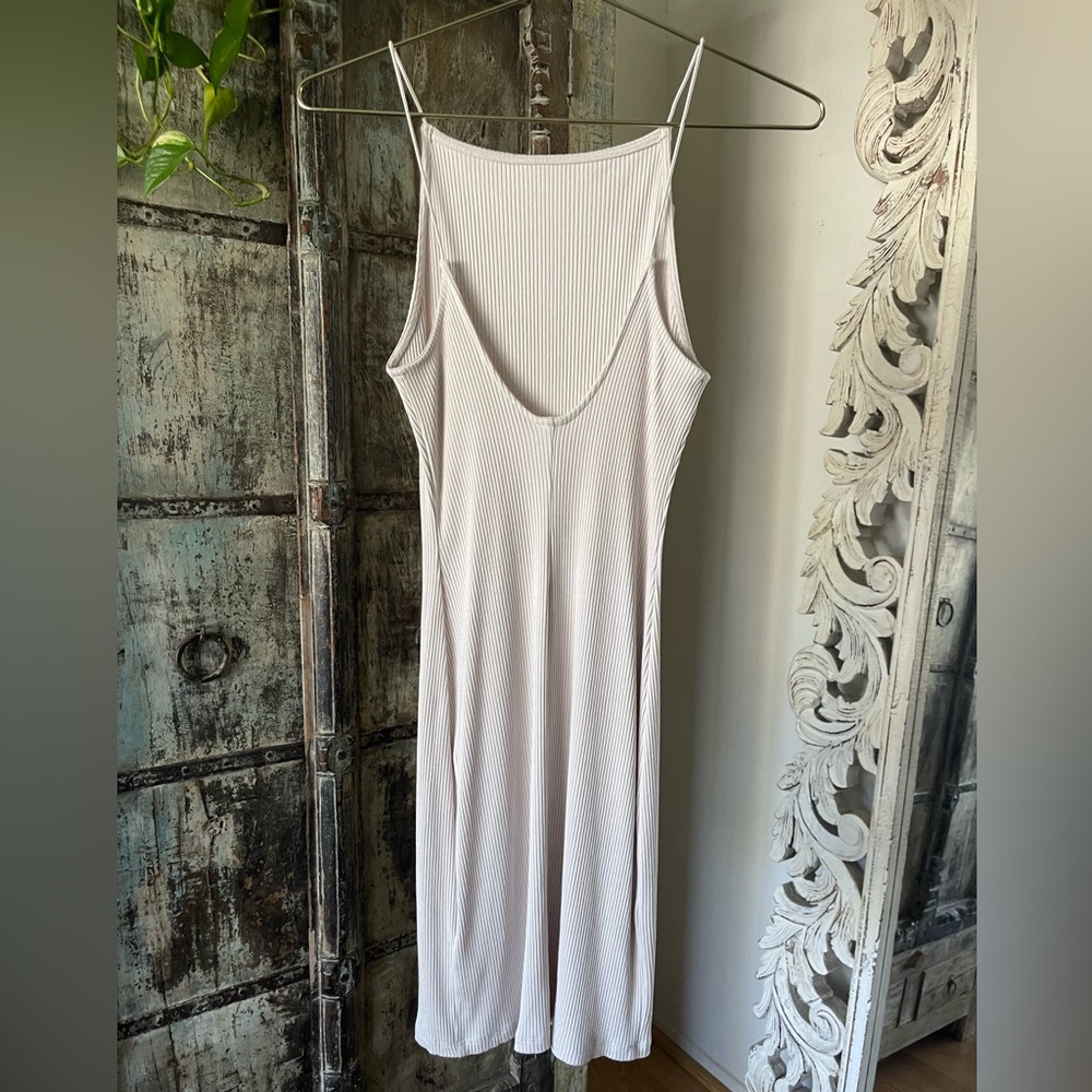 213 H&M High Neck Ribbed Dress - Picture 3 of 5